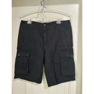 Levis Men's Below the knee Cargo Shorts Size 33 Black New